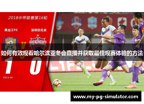 如何有效观看哈尔滨亚冬会直播并获取最佳观赛体验的方法